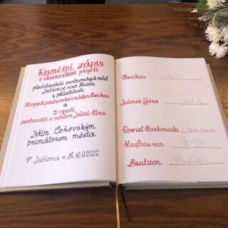 Zu Besuch in der Partnerstadt Jablonec