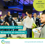 GRÜNDERZEIT Vibes - Stories, Netzwerken und Startup-Quiz am 17. November GRÜNDERZEITVibes_171122
