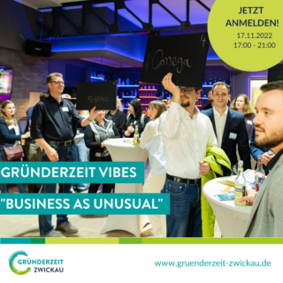 GRÜNDERZEIT Vibes – Stories, Netzwerken und Startup-Quiz am 17. November