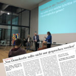 Dialogveranstaltung NSU-Komplex - Was bleibt? Leserbrief von Diana Voigt Dialogveranstaltung NSU Collage
