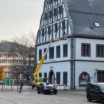 Absperrung des Gewandhauses IMG_2032