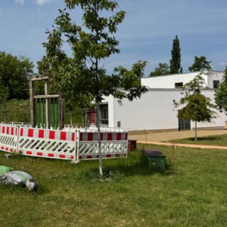 Kunstprojekts „Hoffnungsfenster“ an der Anne-Frank-Schule